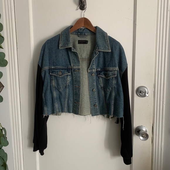 All Saints Jackets & Blazers - All Saints Cropped Jacket - M/L